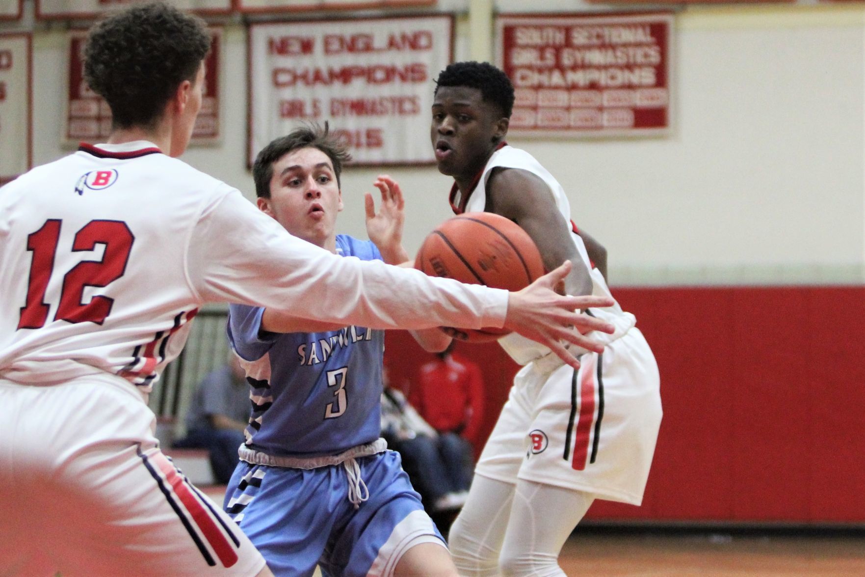 Sandwich Boys' Basketball vs Barnstable — January 10, 2020